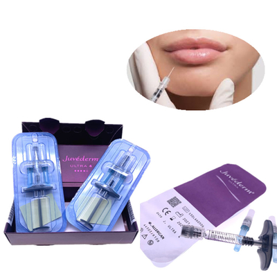 주이더텀 피부 필러 2x1ml 주사기는 교차하는 연결된 겔 Lip 주입을 자극합니다