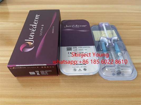 2x1ml 주이더텀 Lip 충전기 주사 가능한 히알루론산 피부 필러