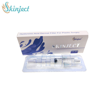 스크인젝션 10 Ml과 20 Ml 히알루로닉 가슴 충전기 한국 과학 기술 24 Mg / Ml
