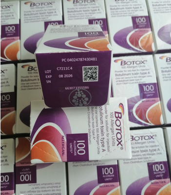 알레르건 보톡스 보툴린 독소 100IU 150iu 200iu 보툴락스 나보톡스