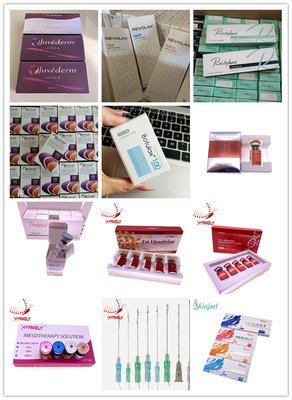 Juvederm 히알루론산 얼굴 피부 필러 주입 용품 2*1ml 포장
