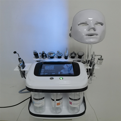 신제품 블랙 진주 10인1 하이드라 껍질 벗기기 기계 마이크로 피부 깎기 기계 얼굴 스파 마이크로 터치 하이드라 피부 관리