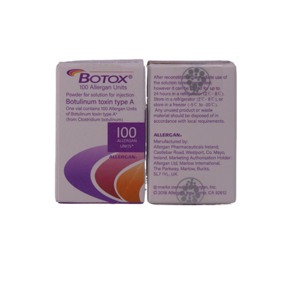 안티 주름 보툴리누마 독소 알레르기 항원 보툴락스 Dy'sport 100IU 150iu 주사 보톡스
