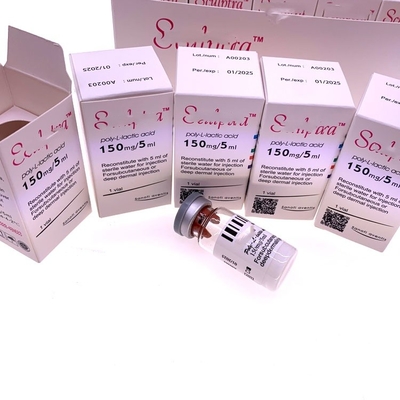 콜라겐 재생 PLLA 폴리- L- 젖산 얼굴 주입 10 병 150mg/5ml