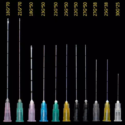 23G 일회용 뷰티 히알루론산 둔 바늘 주사 바늘