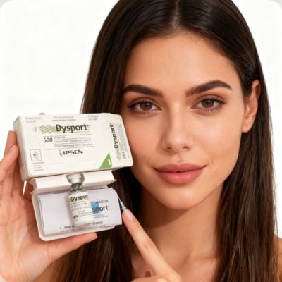 보툴리눔 톡신 500U 디스포트, 얼굴 주름 감소 및 피부 매끄러움 회복
