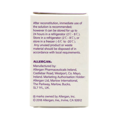 100 IU Btx 미용실 및 클리닉용 주사