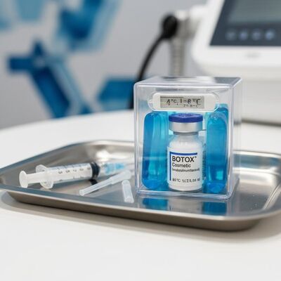 알레르건 보톡스 분말 형태 2- 8°C 주사 옵션 일관성 결과를 요구하는 의료 스파 및 미용 전문가