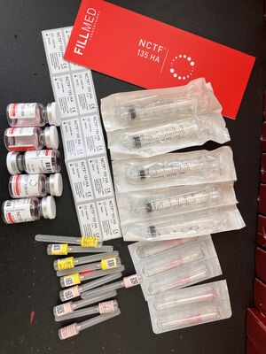 피부 수분 공급 및 재생을 위한 3ml5 리쥬버네이팅 메조테라피 솔루션, 프로페셔널 등급 포뮬러