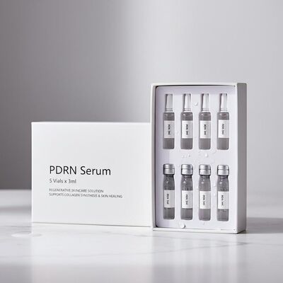 백색 PDRN 세럼 3 Ml 5 병창 상자 콜라겐 합성 및 피부 치유를 지원하는 재생 피부 관리 솔루션