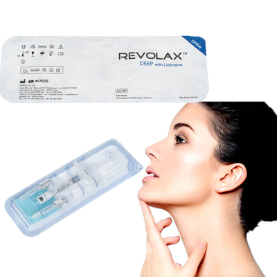 1.1ml Revolax Deep HA Dermal Filler for Deep Facial Wrinkles 입술에 부피를 더합니다