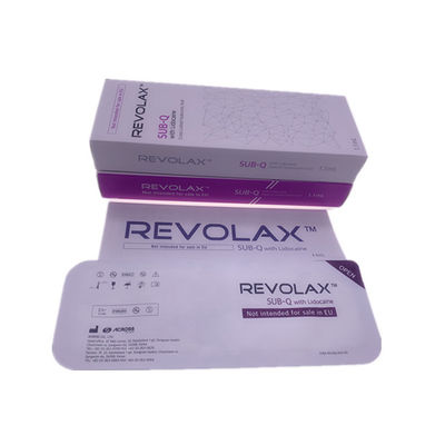 리도카인이 포함된 Revolax 주사 가능한 피부 필러 Subq 피부 필러