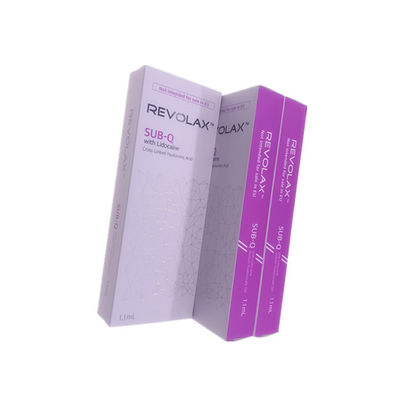 리도카인이 포함된 Revolax 주사 가능한 피부 필러 Subq 피부 필러