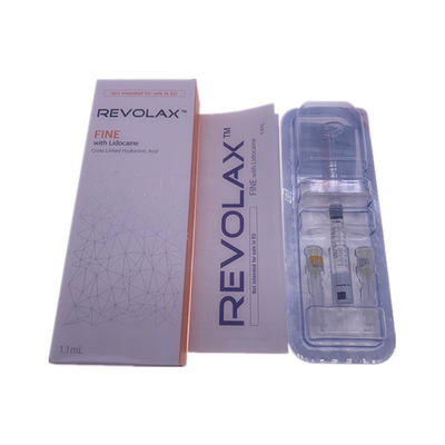 주름 제거를 위한 Monophasic Revolax 정밀 주사 가능한 피부 충전물