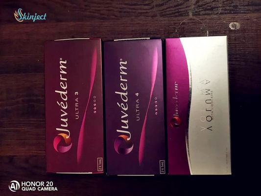 Juvederm Ultra3 히알루론산 피부 충전물 매끄러운 주름 노화 방지