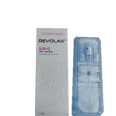 1.1ml Revolax SubQ 크로스 링크드 HA 필러