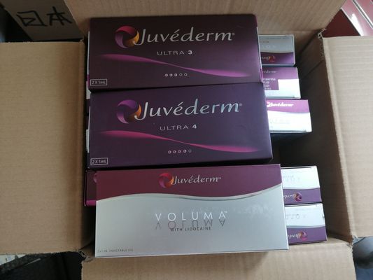 주사 가능한 히알루론산 페이셜 필러 Juvederm Ultra 3 Ultra 4 Voluma