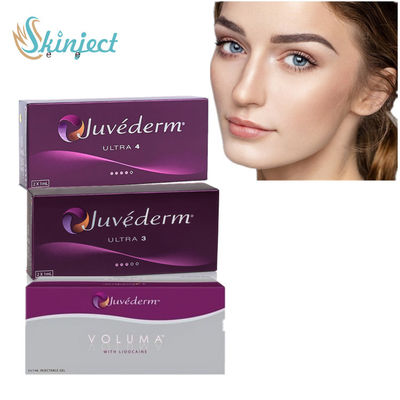 주사 가능한 히알루론산 페이셜 필러 Juvederm Ultra 3 Ultra 4 Voluma
