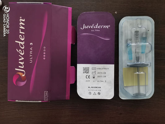 입술 확대를 위한 Juvederm Ultra 3 히알루론산 피부 필러 2x1ML