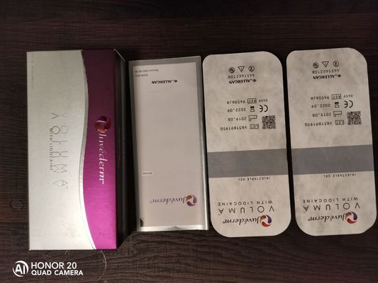 깊은 주름을 위한 Juvederm Voluma 히알루론산 피부 필러