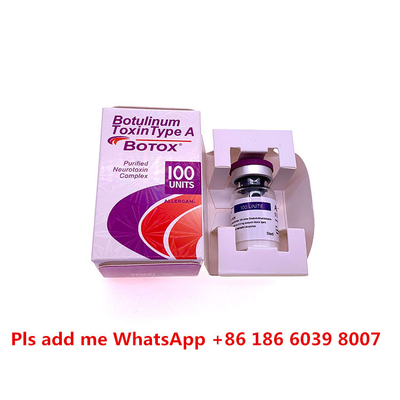 보툴리눔 독소 주름 주입 Allergan Btx 50u 100u 200u 유형 주입