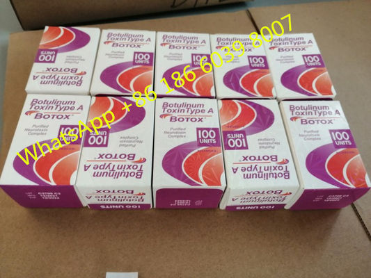 보툴리눔 독소 주름 주입 Allergan Btx 50u 100u 200u 유형 주입
