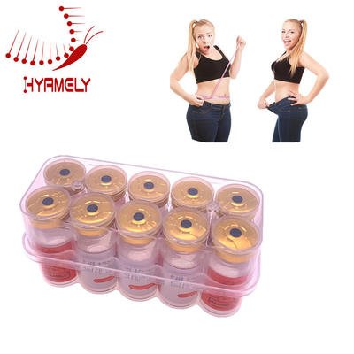 체중 감량 미용 제품 지방 분해 용액 10ml/바이알