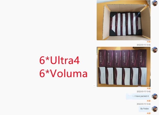 히알루론산 피부 필러 주이더텀 Ultra4 볼우마를 형성하는 입구 표면