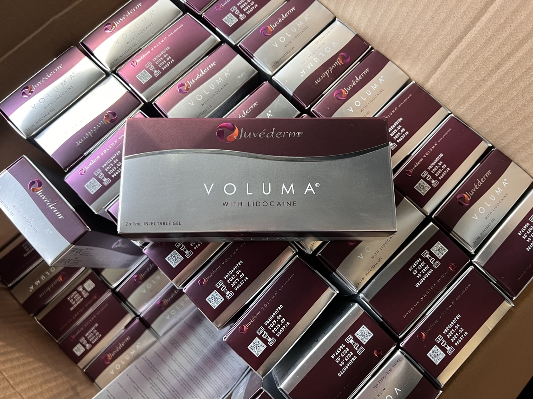 2ml Voluma Juvederm 치아에 대한 피부 필러 컨투어링 히알루론산 주입 턱 필러