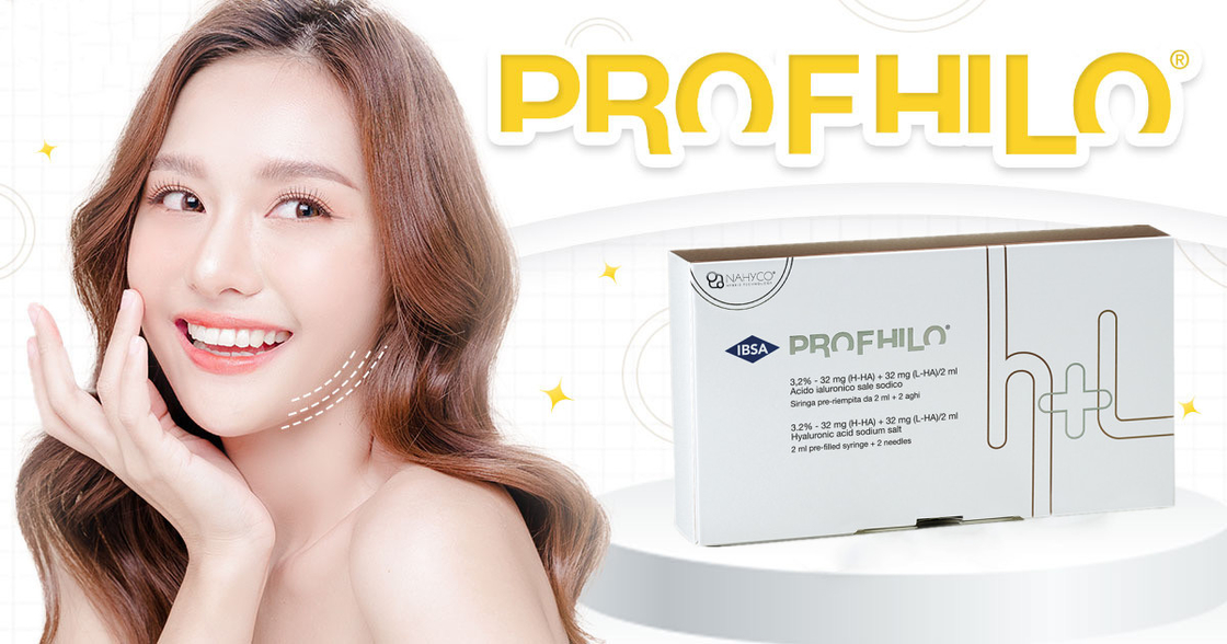 2ml 가교 결합 필러 PROFHILO 안티에이징 피부 시술 얼굴 화이트 효과적인 피부 회춘