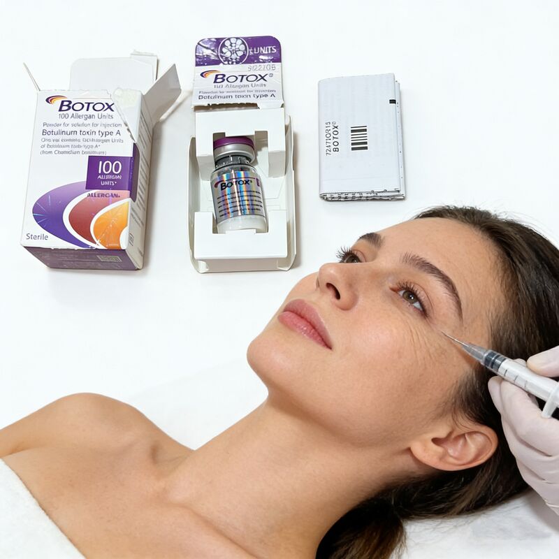 Allergan Botox 100u Injectable Botulinum Toxin Treatment Fine Lines Reduce Wrinkles Lift Facial