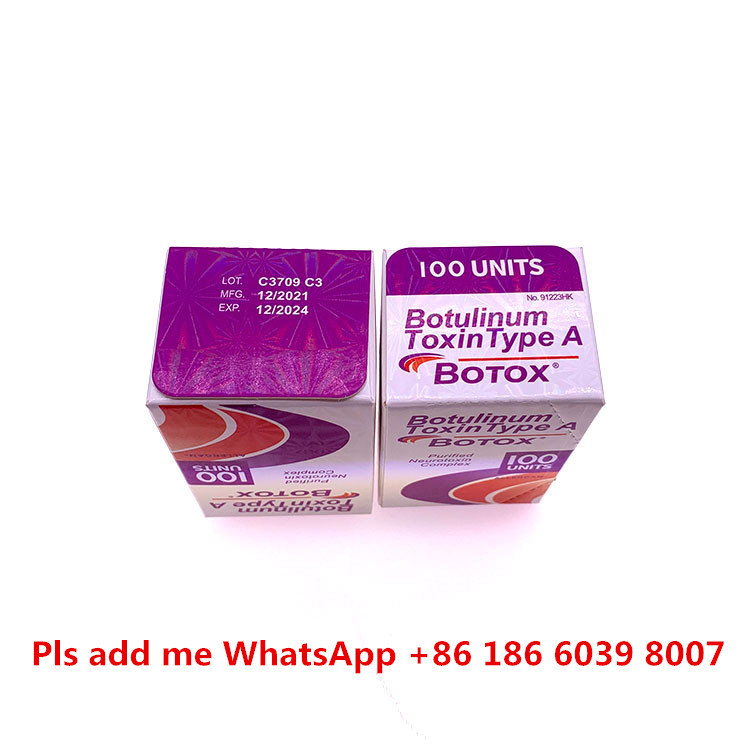 보툴리눔 독소 주름 주입 Allergan Btx 50u 100u 200u 유형 주입