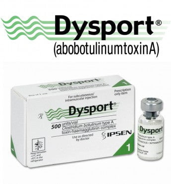 Dysport 500ui 독소 A Dysport 500u 주름